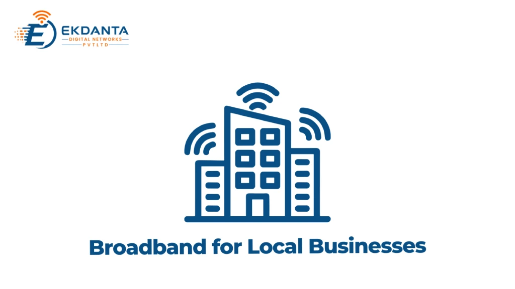 Local business broadband and enterprise Wi-Fi graphic for commercial offices in Borivali East by Ekdanta Digital Networks. 